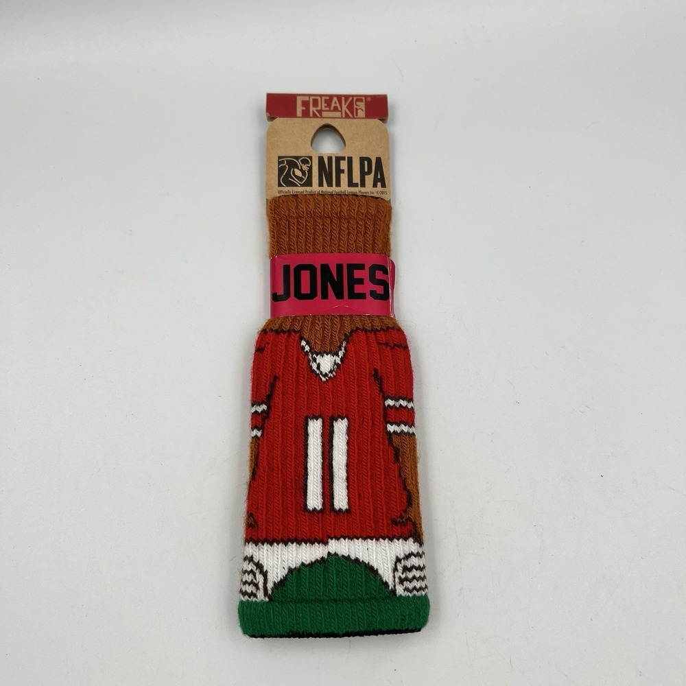 NEW! Freaker Koozie NFLPA Jones USA Sweater Bottle Can Insulator Football